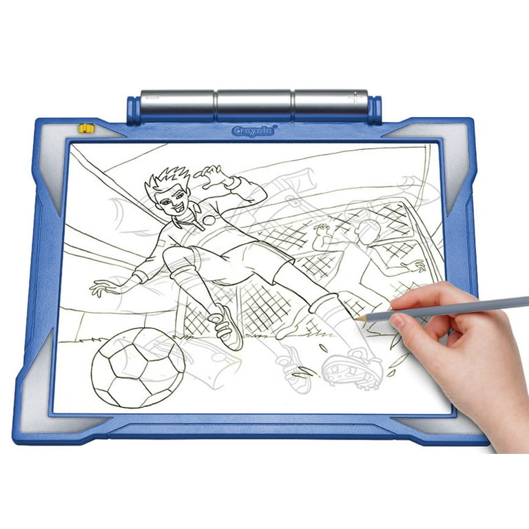 Hearoo Hard Travel Carrying Storage Case for Crayola Light-up Tracing Pad,  Large Capacity for Tracing