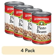 (4 pack) La Preferida Pinto Beans, 15 oz, Can
