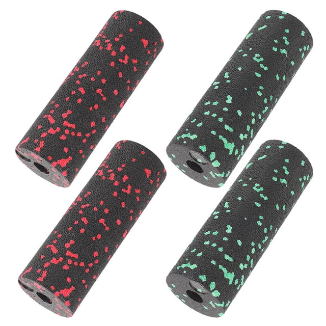 EXHUMKY 4 Pcs Colonne à Rouleaux Légère pour Accessoires de Yoga Rouleau de Relaxation Musculaire avec Forte Résistance aux Chocs