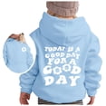 thumbnail image 5 of NordicNest Girls Hoodies & Sweatshirts Winter Warm Printed Pullover Long Sleeve Hooded Pocket Sweatshirt For Toddler Kids And Soft Comfortable Casual Outfit Cape Cod Sweatshirt Kids, 5 of 5