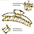 thumbnail image 3 of US 5-10 Pack Metal Jumbo Hair Claw Clip Large Strong Hold for Thick Hair Nonslip, 3 of 3