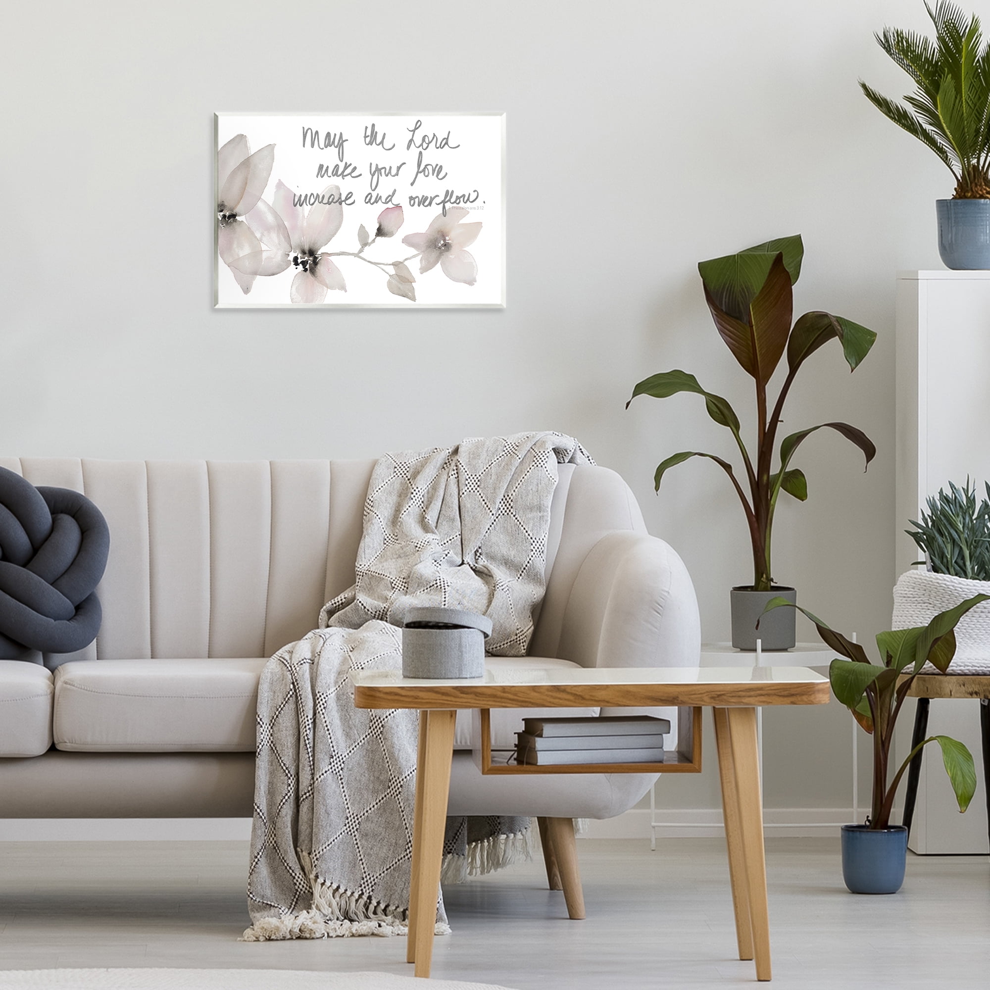 Stupell Industries Love Increase & Overflow Wall Plaque Art, design by Lanie Loreth