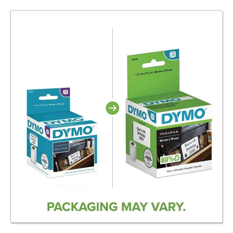 Dymo 30326 Compatible Labels - Free Shipping