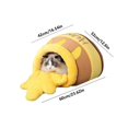 thumbnail image 2 of Honey Pot Cat Bed with Removable & Washable Cushion, Comfortable Memory Foam Pet Furniture, 2 of 7
