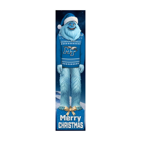 MTSU Blue Raiders 48" Yeti Christmas Leaner