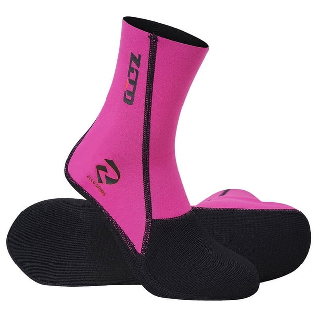 Calcetines de buceo para hombre, calcetines cálidos para natación, buceo profundo, esnórquel, calcetines largos antideslizantes resistentes al desgaste para playa para mujer