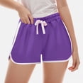 thumbnail image 2 of TOWED22 Girls Boys Athletic Shorts Toddler Summer Running Shorts Dolphin Yoga Shorts for Kids(Purple,7-8 Y), 2 of 8