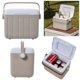 thumbnail image 4 of Caja Refrigerador para Acampar 6L Cofra Hielo Aislante Al Aire Libre (café Leche), 4 of 9