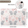 thumbnail image 3 of FORMRS A4 Clipboard Folder with Pen Holder Horizontal Foldable School Office Binder, Cute Elephant, 3 of 9