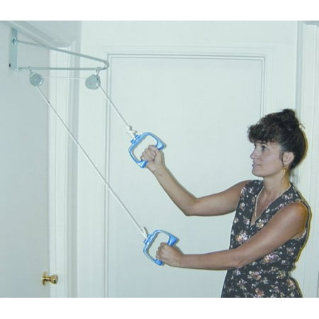 Over The Door Shoulder Arm Exercise Pulley Set Great For Recovery