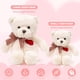thumbnail image 3 of Peluche Riuhot de peluche marrón con forma de oso de peluche, 35 cm, 3 of 4