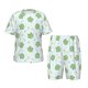 thumbnail image 1 of Balery Kawaii Frogs Conjunto de Pijama Infantil de Manga Corta con Estampado – Ropa de Dormir de Algodón Suave-4X-Large, 1 of 6