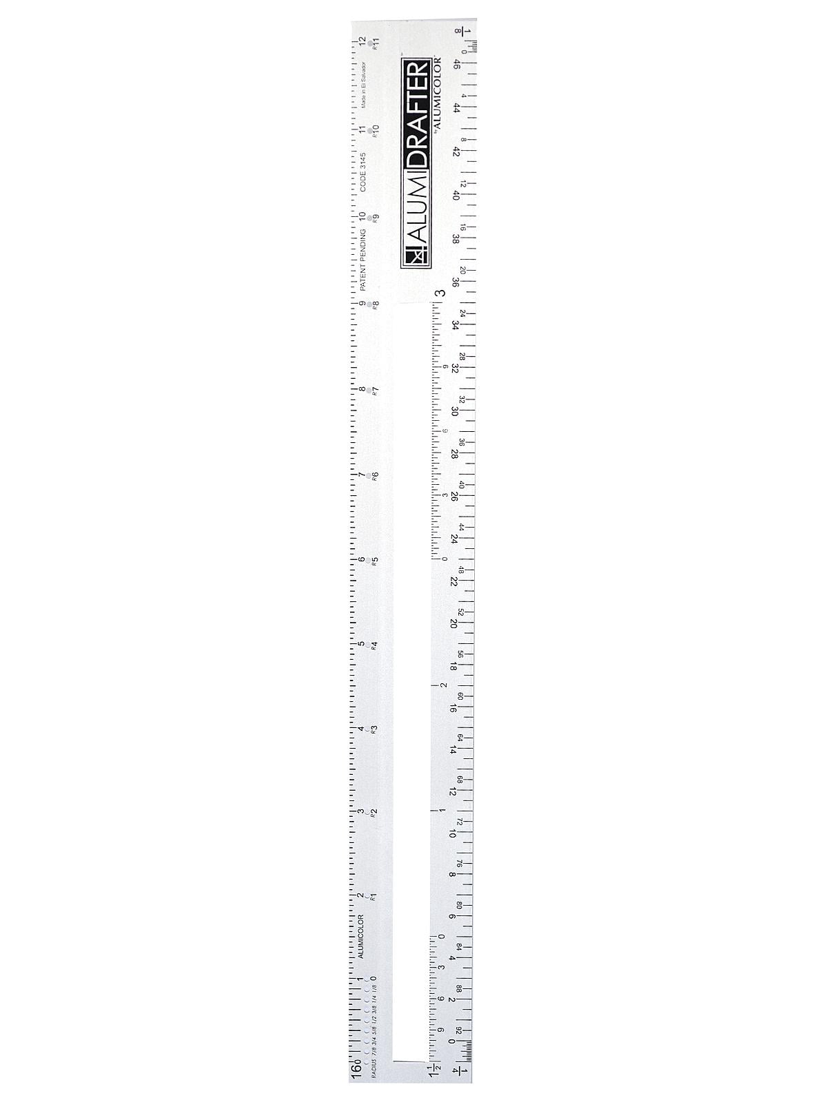 Steel Edge Ruler For Crafting Alumicolor AlumiCutter 24 Inch Steel Edge ...