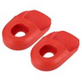 thumbnail image 1 of 2uds Protectores de Bota de Manivela para Bicicleta Unique Bargains Rojo, 1 of 1