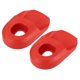 thumbnail image 1 of 2uds Protectores de Bota de Manivela para Bicicleta Unique Bargains Rojo, 1 of 1