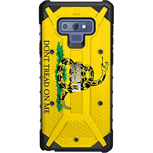 Kreek Bij zonsopgang Lui Limited Edition Customized Prints by Ego Tactical Over a UAG Urban Armor  Gear Case for Samsung Galaxy Note 9 - Gadsden Flag (Yellow) - Walmart.com