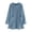 Light Blue, variant on Lenpel Women's Fuzzy Fleece Sweatshirts Casual Long Sleeve Crewneck Side Split Hem Pullover Tunic Tops Plush Warm Sweatshirts with Pockets(Light Blue,X-Large)