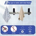 thumbnail image 2 of Ganchos Adhesivos Freetis Transparentes Impermeables y Reutilizables 10PCS, 2 of 6