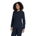thumbnail image 6 of Barco Grey's Anatomy Stretch 3-Pocket Princess Line Warm-Up Scrub Jacket for Women Indigo (Navy) XS, 6 of 6