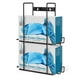 thumbnail image 1 of Dispensador de guantes Stock Your Home, soporte de pared doble de metal negro, 1 of 7