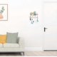 thumbnail image 4 of Wall-mounted Key Holder Wall Key Hanger Wooden Wall Organizer With 4 Hook Gift, 4 of 5