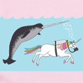 thumbnail image 2 of CafePress - Narwhal Swimming With Unicorn Body Suit - Baby Light Bodysuit, Size Newborn - 24 Months, 2 of 4