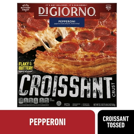 DiGiorno Pepperoni, Croissant Crust Pizza, 22.2 oz