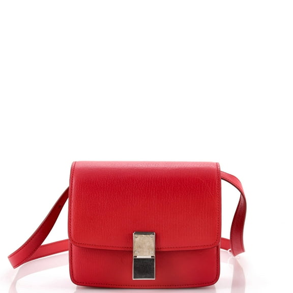 Pre-Owned Classic Box Bag Grainy Leather Small By Rebag