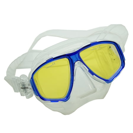 Scuba Choice Colored Anti-UV Lenses Snorkeling/ Dive Mask, Blue