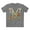 Athletic Heather, variant on Letter Shirt, Shirt with Letters, Tee Shirt with Gold Letters