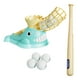 thumbnail image 4 of Máquina lanzadora de béisbol para niños Máquina de bateo de béisbol con 6 pelotas de béisbol Azul, 4 of 8