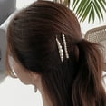 thumbnail image 3 of Xinyolin Fashion Women Girls Full Faux Pearl Inlaid Bobby Pin Hair Bangs Barrette Gift, 3 of 7