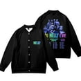 thumbnail image 5 of Nelly Where The Party At Tour Baseball Jacket Spring Spring Button Cardigan Long Sleeve Top, 5 of 7