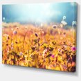 thumbnail image 2 of Champ d'Été avec Belles Fleurs - Impression sur Toile Florale, 2 of 3