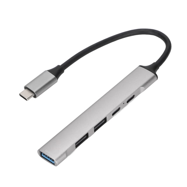 Hub tipo C, 5 en 1 Tipo Divisor tipo C Estación de acoplamiento tipo C Fiabilidad excepcional