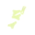 thumbnail image 1 of 4 Pack Réfléchissant Guyline Corde à Vent Boucle Cordon de Réglage, Nuit Visible avec 3 Trous pour Tente Camping Randonnée Randonnée en Plein Air, 1 of 10