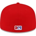 thumbnail image 4 of Men's New Era Red Worcester Red Sox Copa De La Diversion 59FIFTY Fitted Hat, 4 of 6
