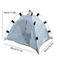 thumbnail image 3 of Pet Tent under $5! CQCYD Indoor Outdoor Pet Tent, Enclosed Cat and Dog Bed with Ground Stakes, Portable Pet House for Small Animals, 3 of 9