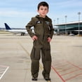 thumbnail image 2 of CONZONE Carnival Todder Kids Boys Pilot Dress Up Funny Festival Spacesuit Stage Performance Outfit Sets, 2 of 7