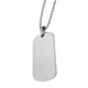 thumbnail image 3 of Collar con colgante, collar con etiqueta militar, collar con etiqueta de perro de titanio, collar con etiqueta militar, diseñado a medida Jadeshay A, 3 of 8