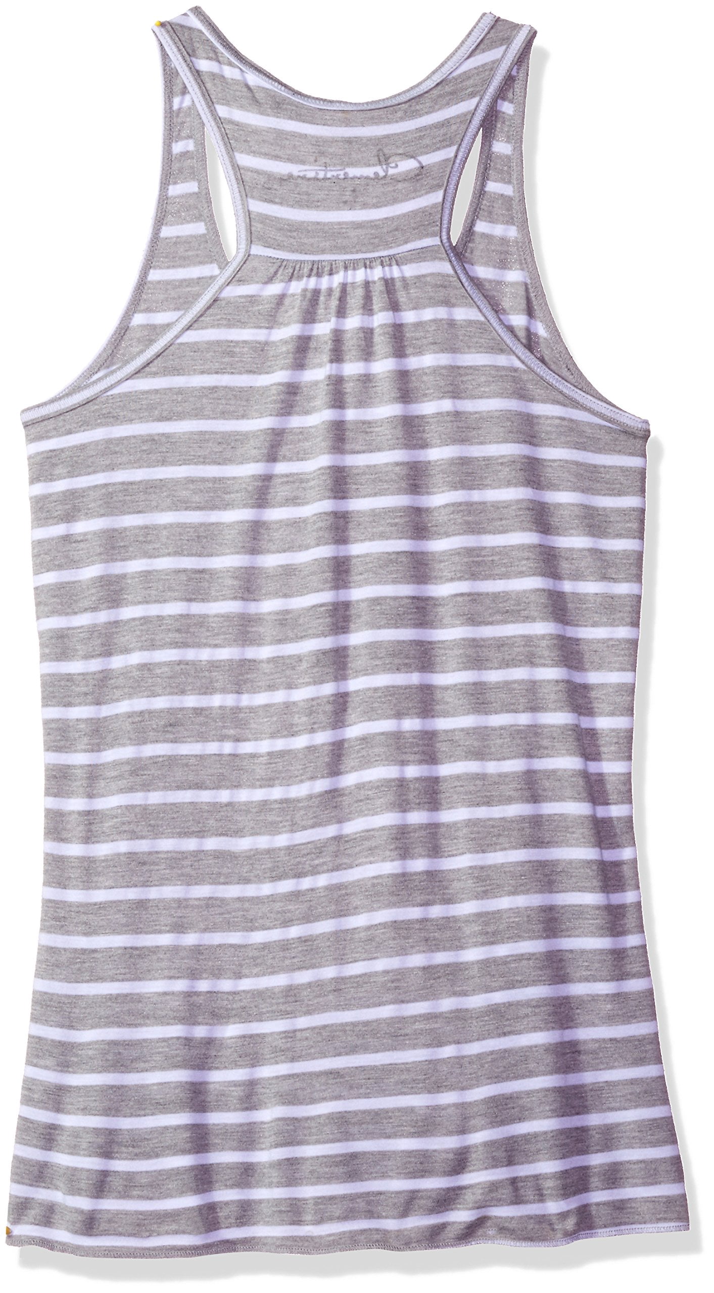 Women's with Floral Skull Flowy Racerback Tank Top