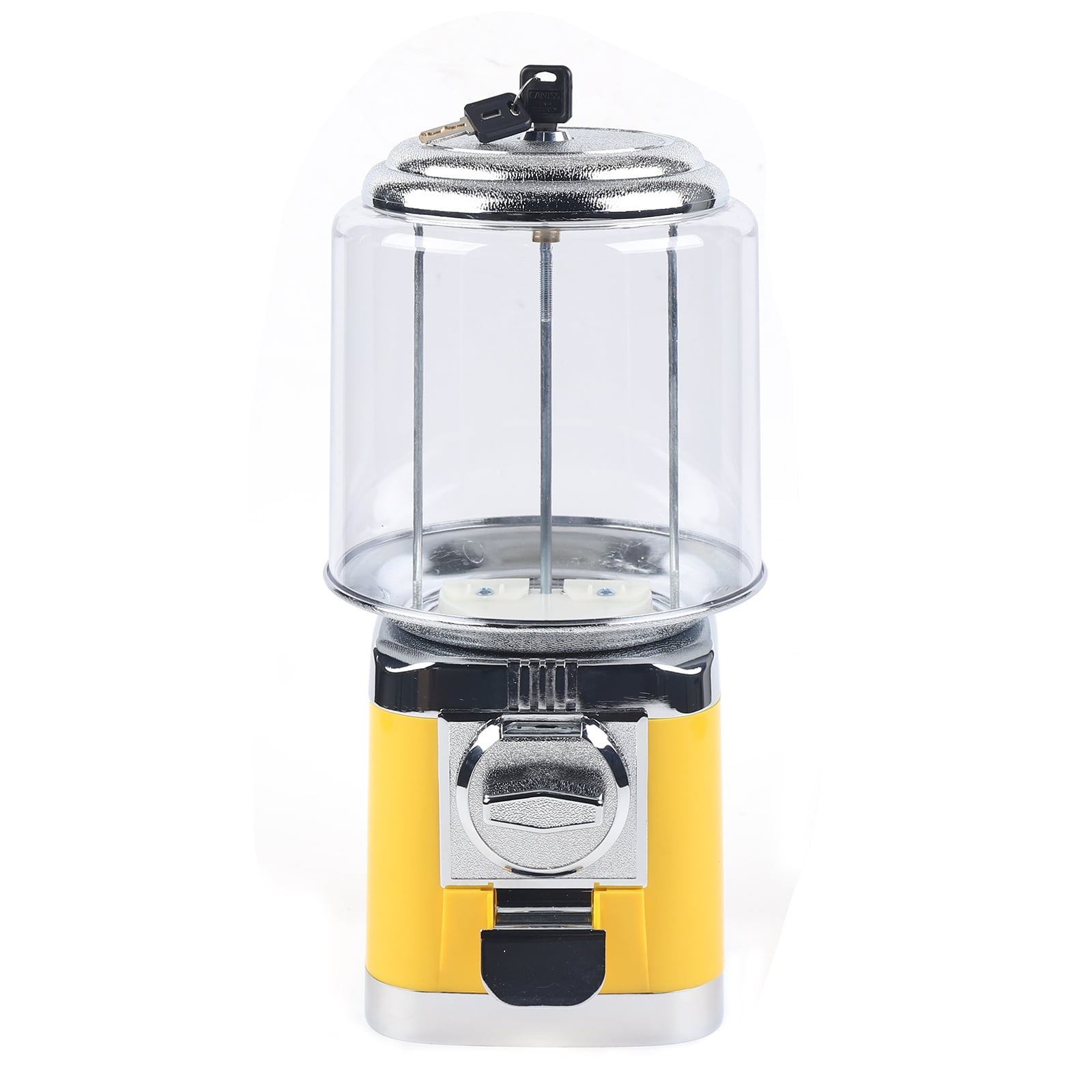 25 Cents Yellow Candy Machine for Home Use, Game Halls, Retail Stores, E-shops, Movie Theaters, Restaurants Birthday Gift