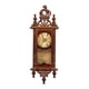 thumbnail image 5 of Reloj de pared de casa de muñecas a escala 1:12, modelo de reloj con marco de madera, delicado reloj retro, juego de reloj Marrón, 5 of 8