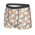 thumbnail image 2 of Naloa Cute Rabbit Floral Print Mens Underwear - Boxers for Men, Classic Briefs for Men, 2 of 9