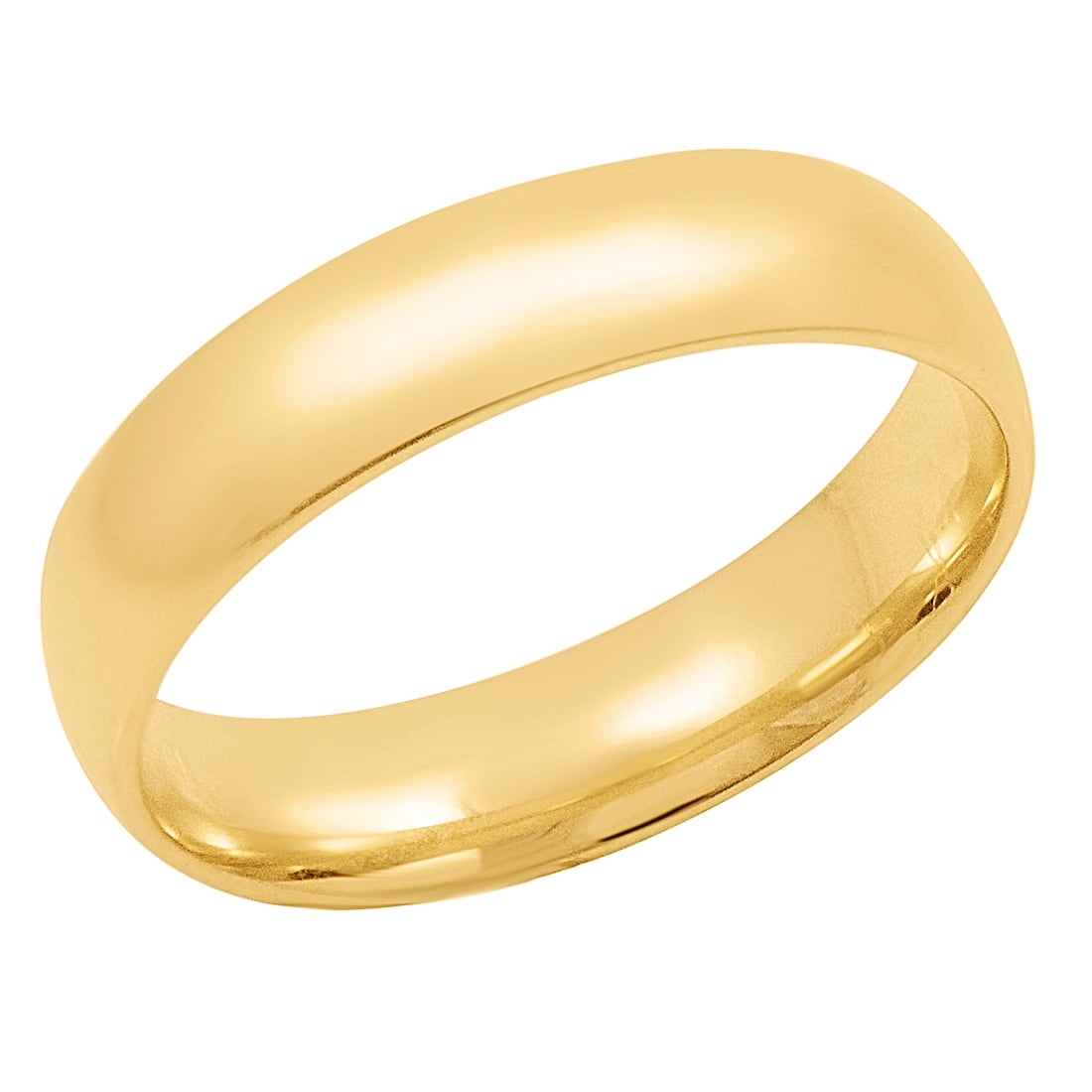 3mm Plain Comfort Fit 14K Solid Yellow Gold Wedding Band Ring Sizes 5 to 12 
