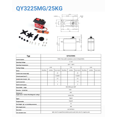 thumbnail image 5 of Motor RC de alto par con carcasa de aluminio para accesorios de ala fija RC, sistema retráctil de aleación eléctrica con engranajes de acero inoxidable, par de bloqueo de 25 kg/cm, servo digital, 5 of 5