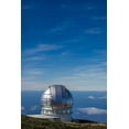 thumbnail image 2 of Bibikow, Walter 23x32 Gold Ornate Wood Framed with Double Matting Museum Art Print Titled - Canary Islands-Roque de los Muchachos Observatory-one of the worlds largest telescopes, 2 of 4