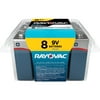 Rayovac High Energy 9V Batteries (8 Pack), Alkaline 9 Volt Batteries
