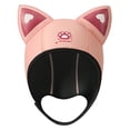 thumbnail image 3 of Capucha Buceo Con Orejas Gato Lindas 3 Mm Neopreno para Traje Y Adultos () Rosa, 3 of 4