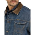 thumbnail image 3 of Chaqueta Wrangler de corte vaquero con forro vaquero y manta vaquera para hombre, 3 of 5